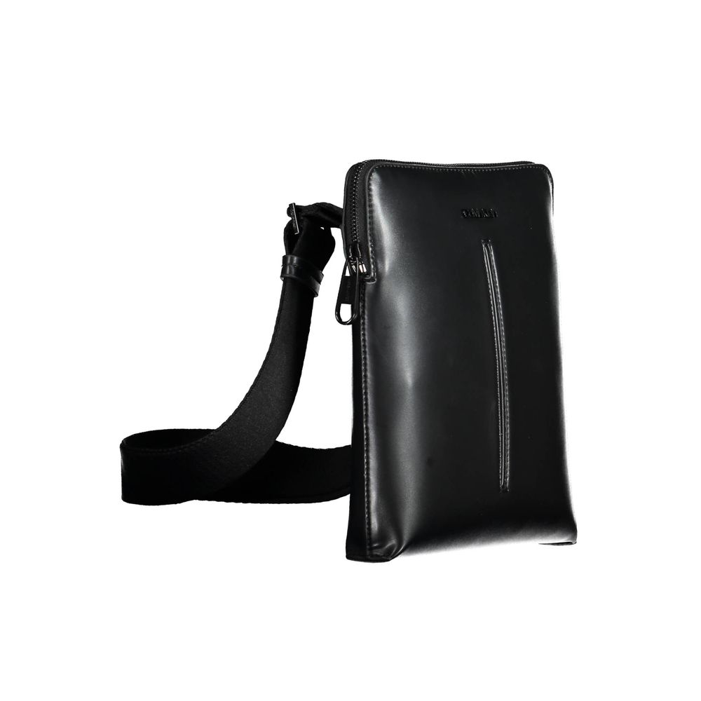 Bolso de hombro Calvin Klein de poliéster negro
