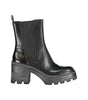 Calvin Klein Black Polyester Boot