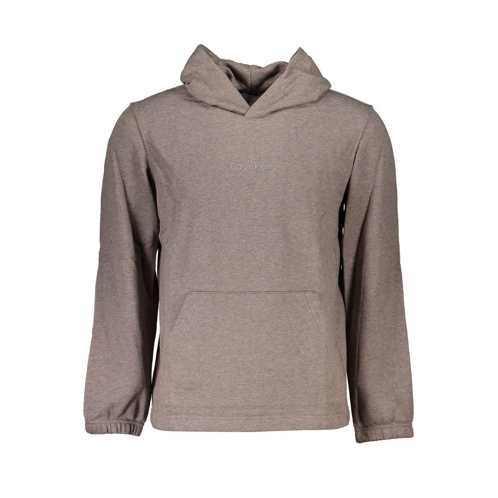 Pull en coton marron Calvin Klein