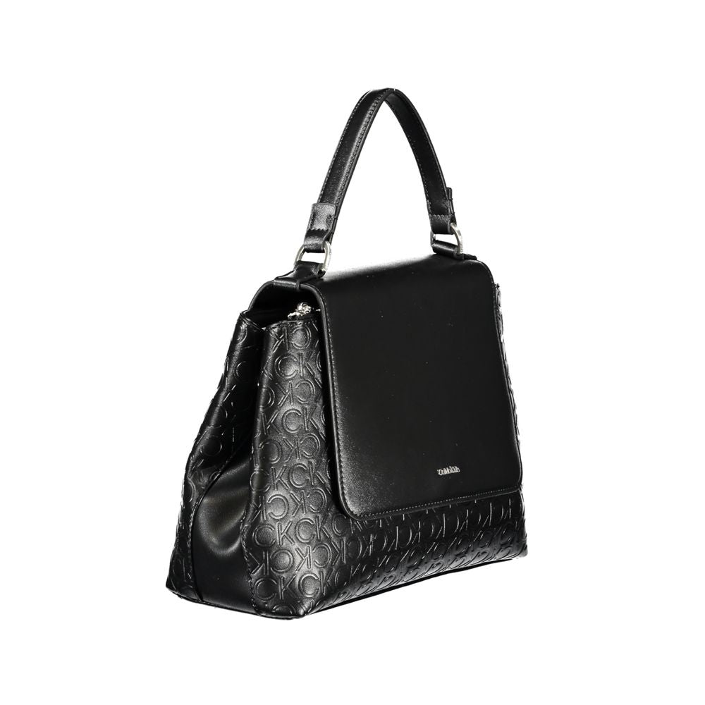Sac à main en polyester noir Calvin Klein