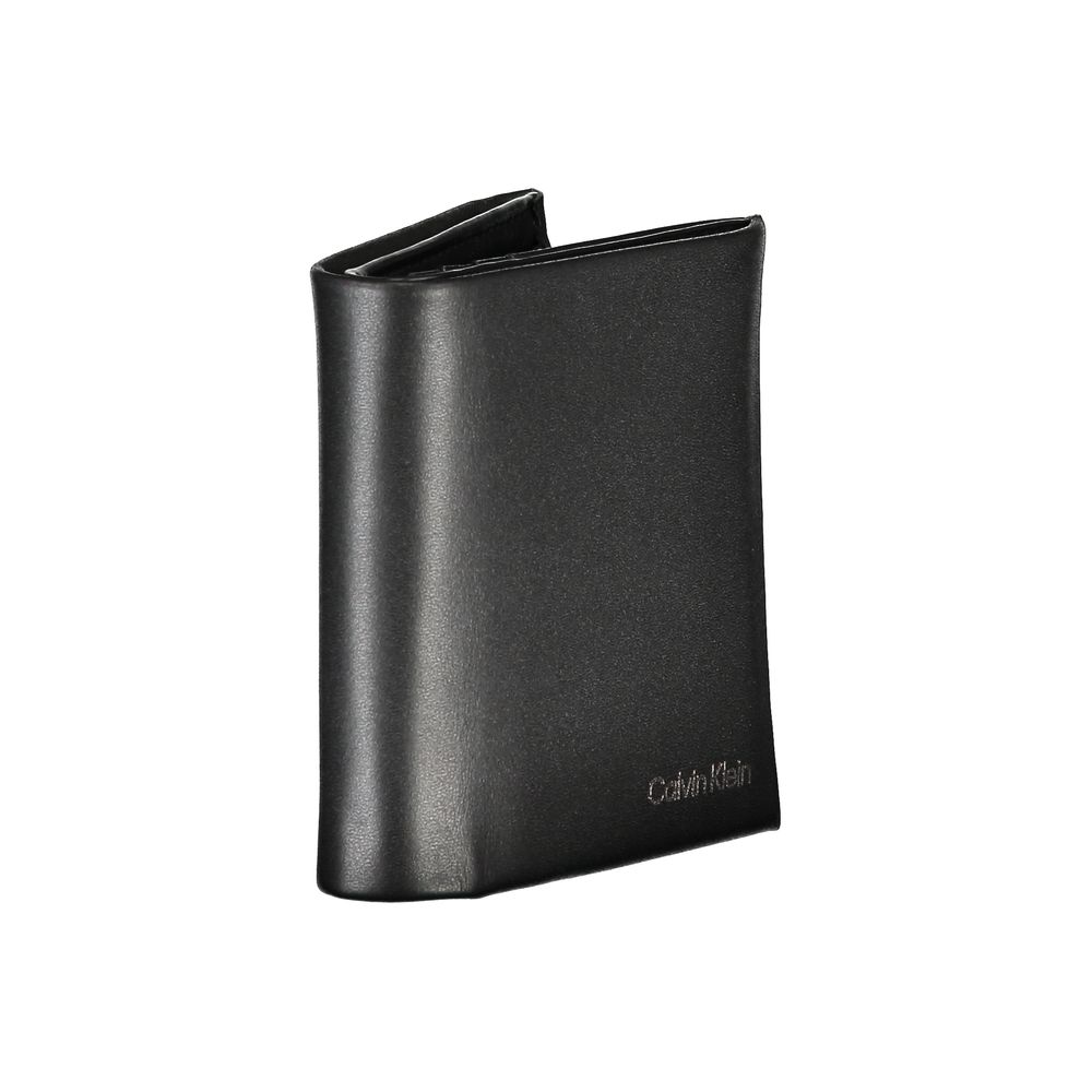 Portefeuille Calvin Klein en polyester noir