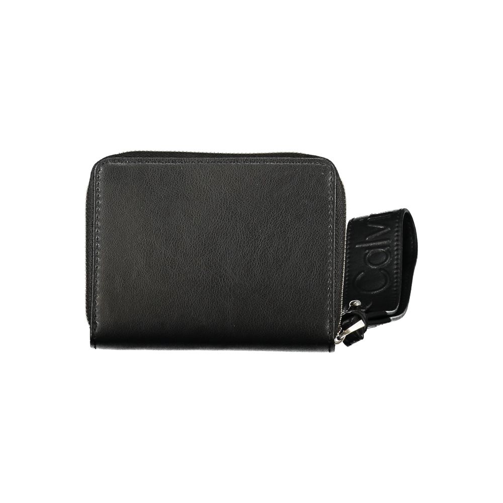 Portefeuille Calvin Klein en polyester noir