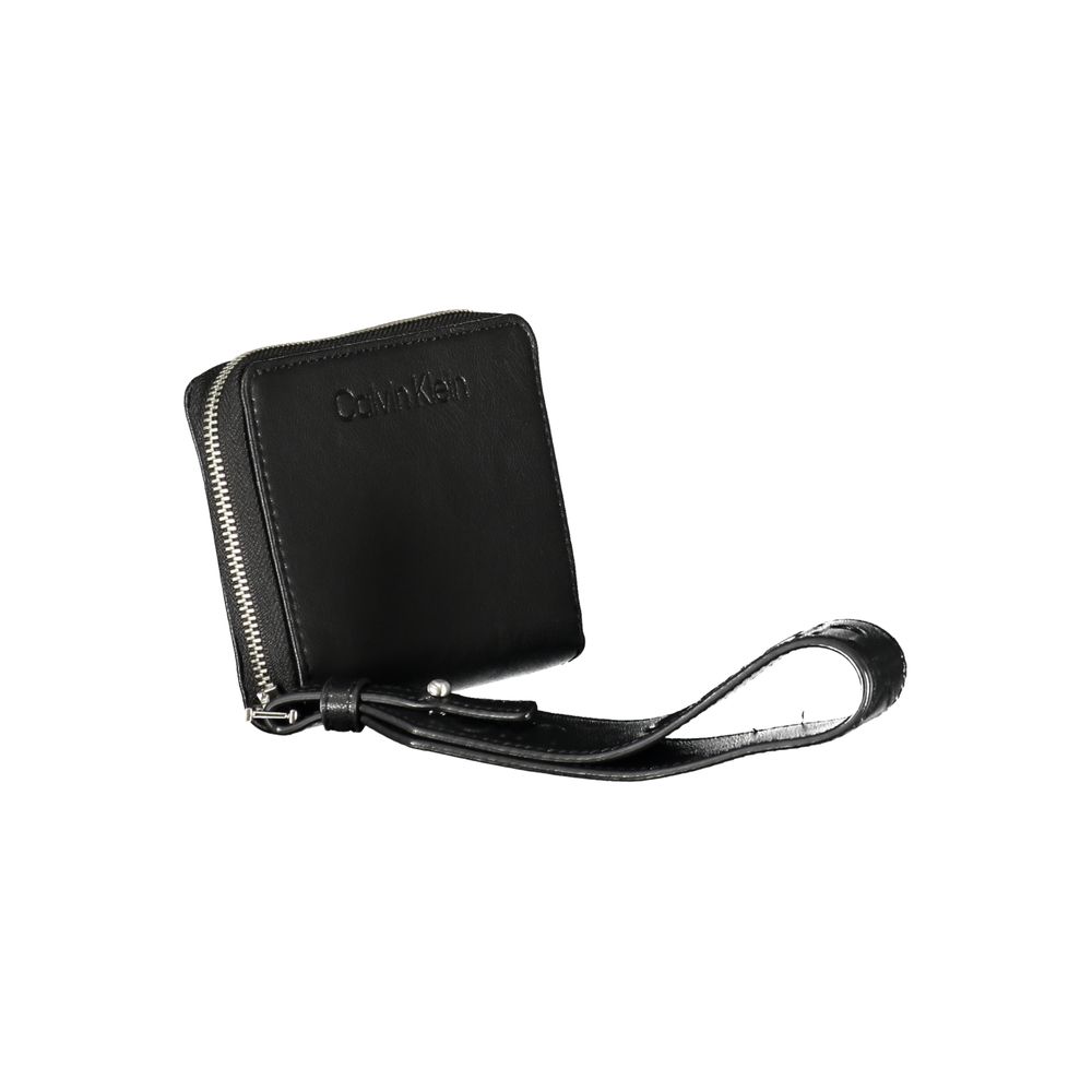Portefeuille Calvin Klein en polyester noir