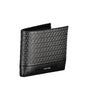 Portefeuille en cuir noir Calvin Klein