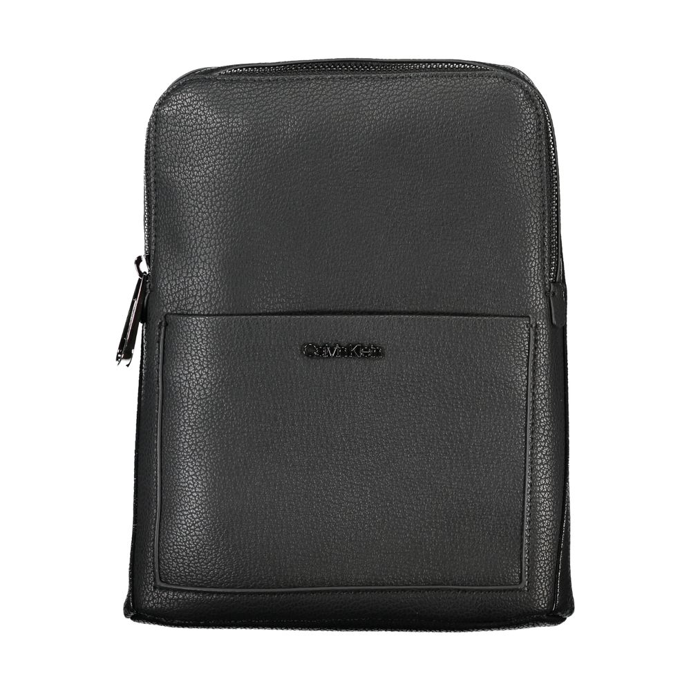 Bolso de hombro Calvin Klein de poliéster negro