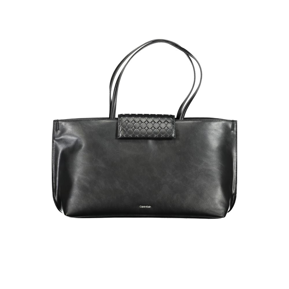 Sac à main en polyester noir Calvin Klein