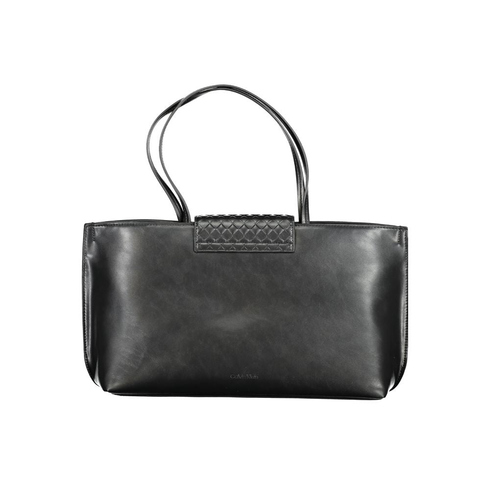 Sac à main en polyester noir Calvin Klein