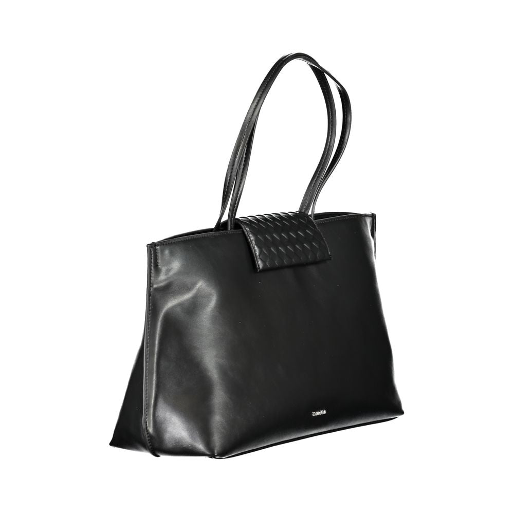 Sac à main en polyester noir Calvin Klein