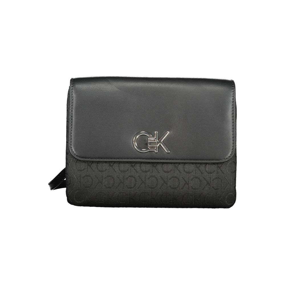 Sac à main en polyester noir Calvin Klein