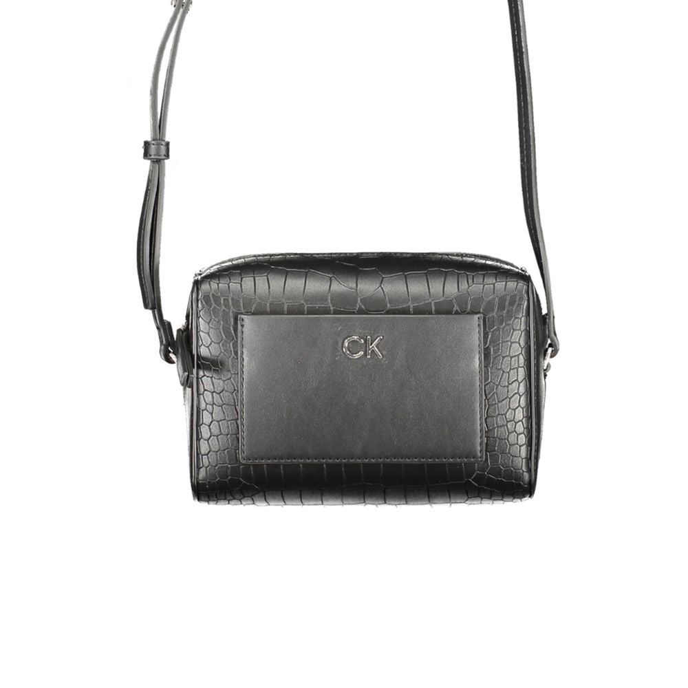 Sac à main en polyester noir Calvin Klein
