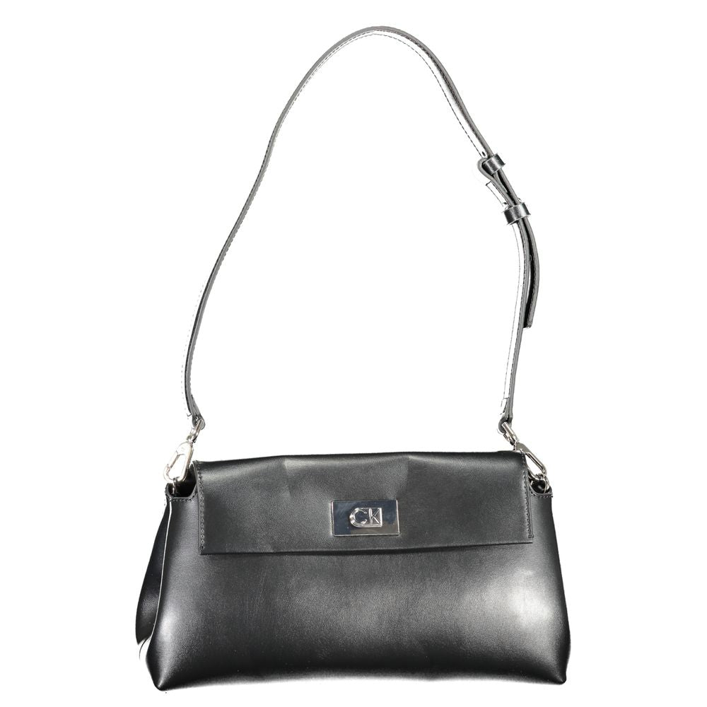 Sac à main en polyester noir Calvin Klein