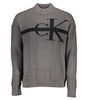 Calvin Klein Gray Cotton Sweater