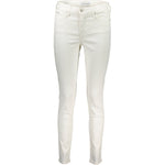 Jean et pantalon en coton blanc Calvin Klein