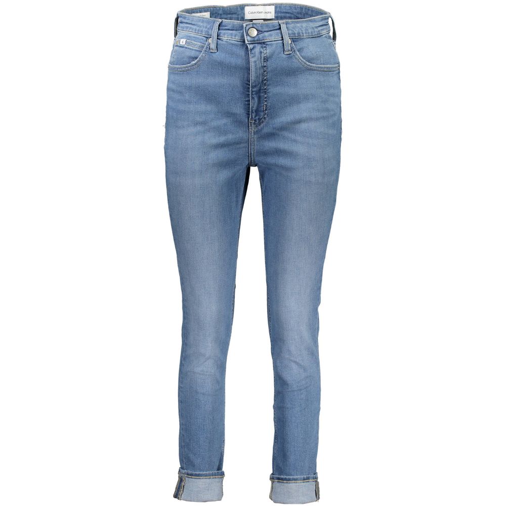 Jean et pantalon en coton bleu Calvin Klein