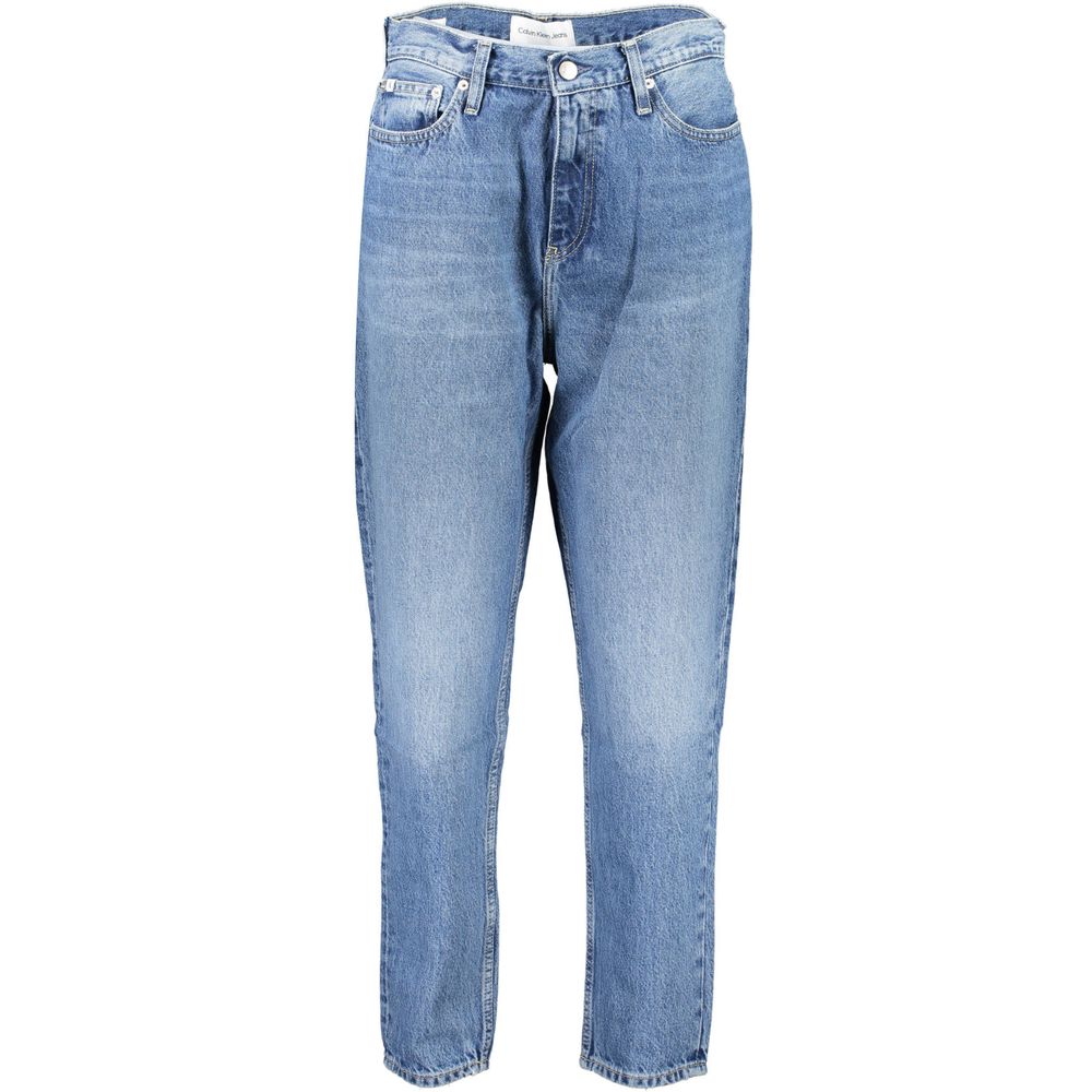 Jean et pantalon en coton bleu Calvin Klein