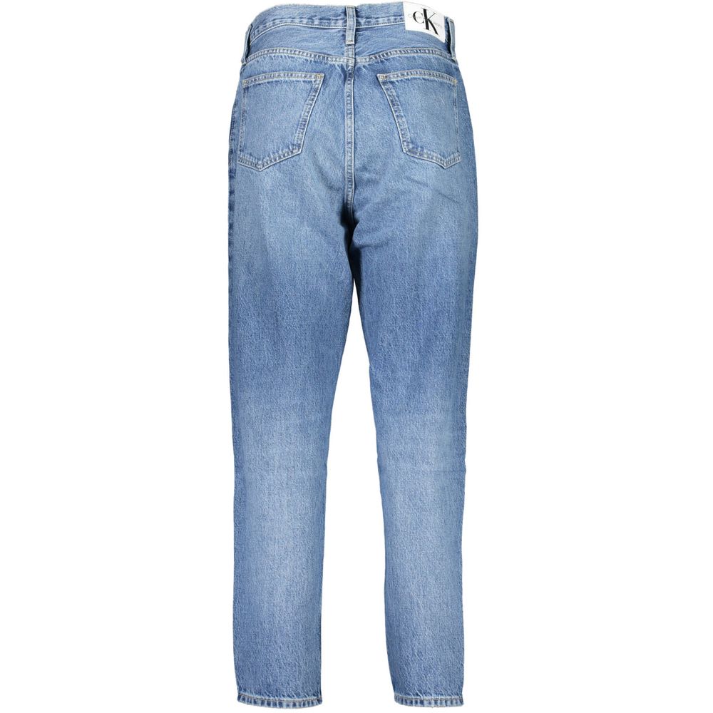 Jean et pantalon en coton bleu Calvin Klein