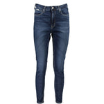 Jean et pantalon en coton bleu Calvin Klein