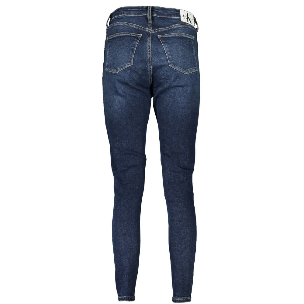 Jean et pantalon en coton bleu Calvin Klein