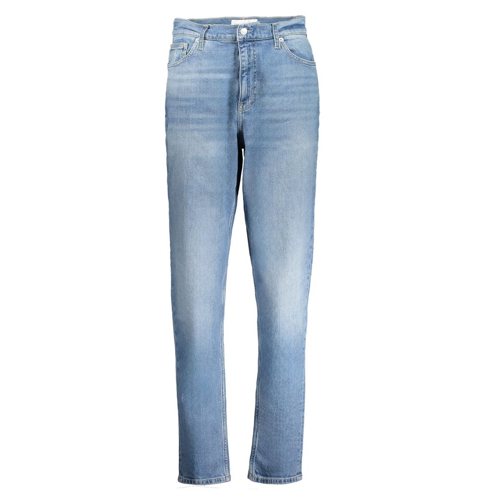 Jean et pantalon en coton bleu Calvin Klein