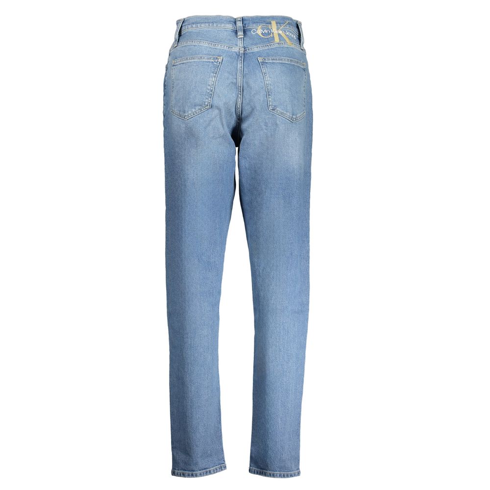 Jean et pantalon en coton bleu Calvin Klein