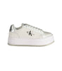 Calvin Klein White Polyester Sneaker