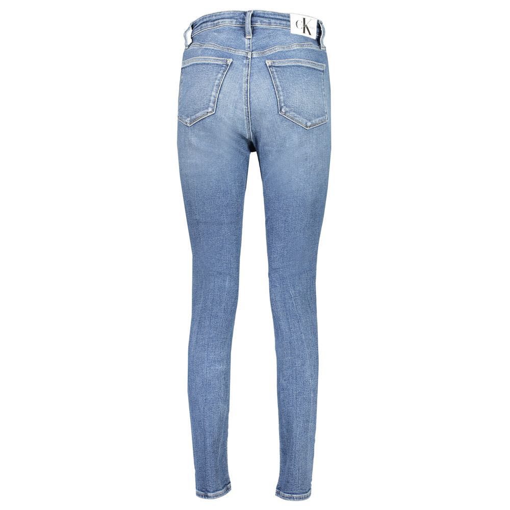 Jean et pantalon en coton bleu Calvin Klein