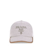 Casquette de baseball avec logo Prada