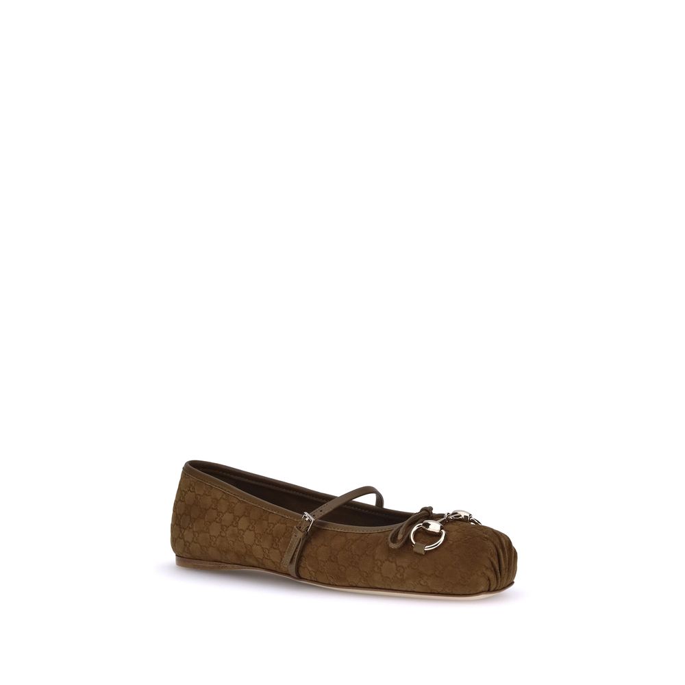 Ballerines à mors Gucci