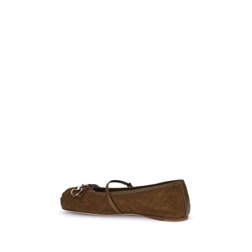 Ballerines à mors Gucci