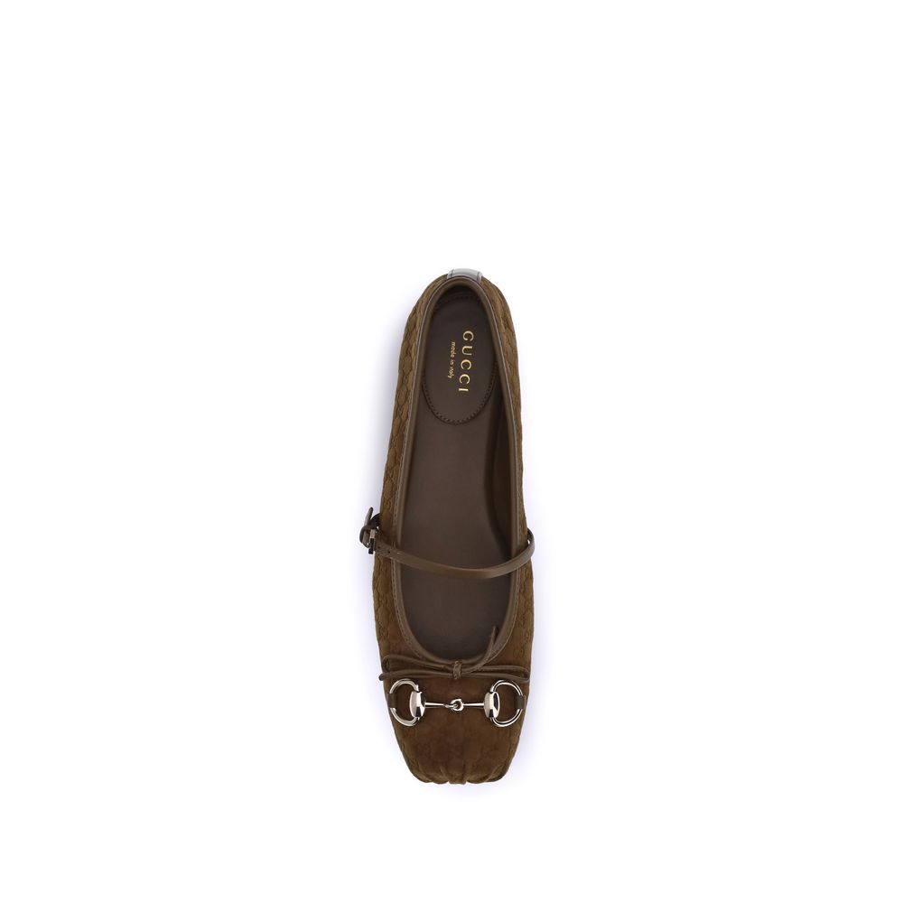Ballerines à mors Gucci