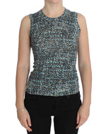 Dolce &amp; Gabbana - Pull-over élégant en laine bleue