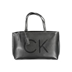 Calvin Klein Black Polyethylene Handbag