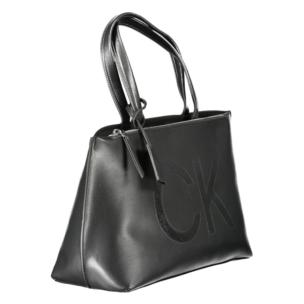 Calvin Klein Black Polyethylene Handbag