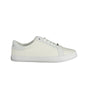 Baskets en coton blanc Calvin Klein