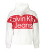Calvin Klein White Cotton Sweater