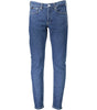 Calvin Klein Blue Cotton Jeans & Pant