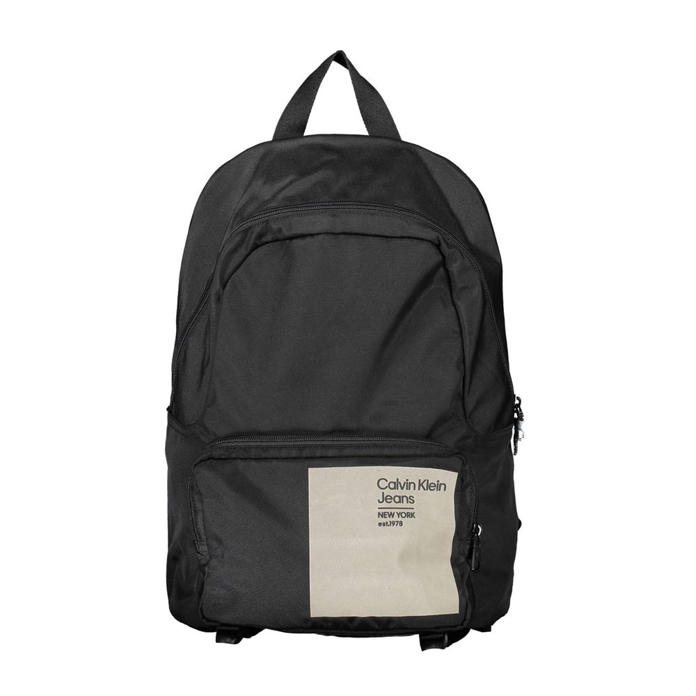 Sac à dos en polyester noir Calvin Klein