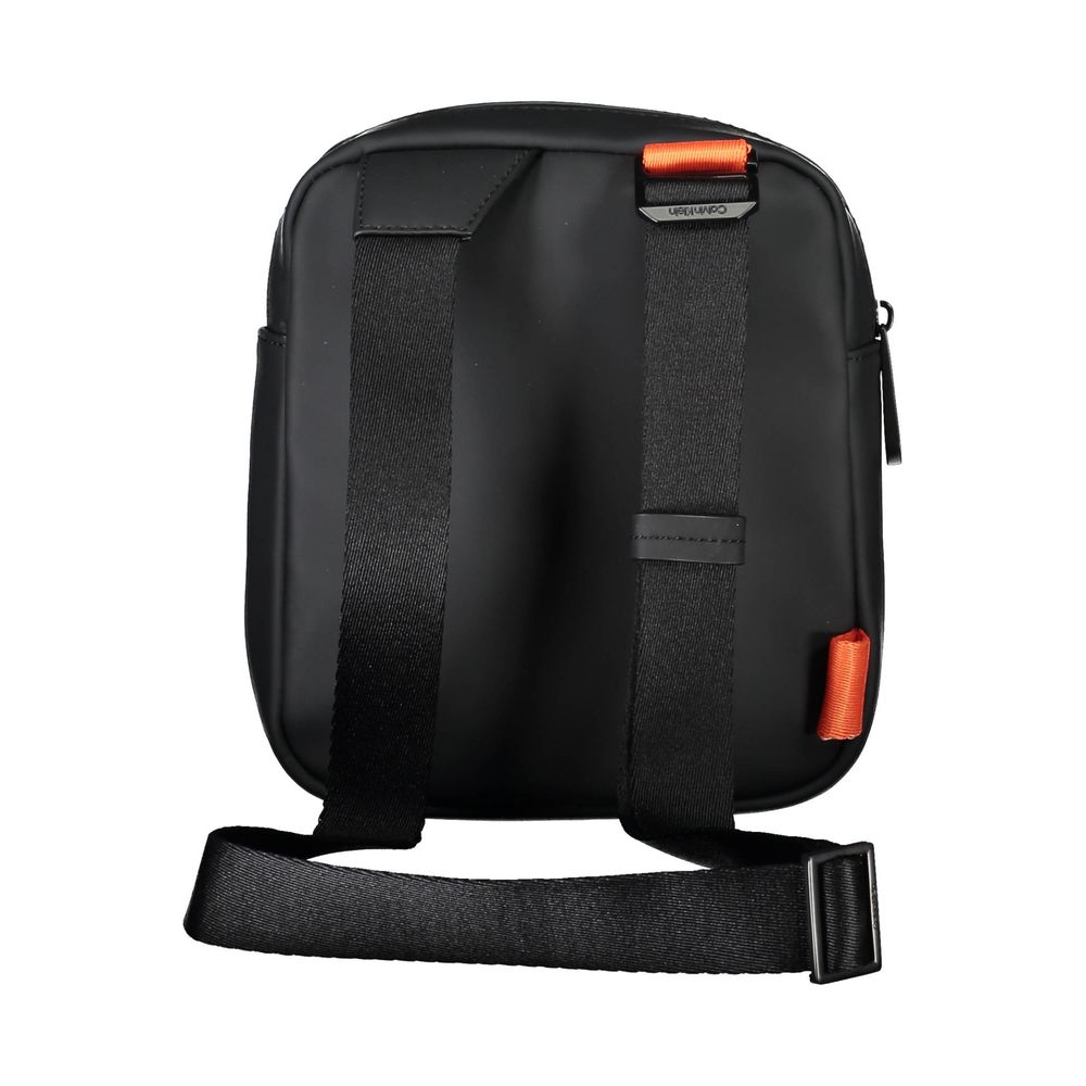 Bolso de hombro Calvin Klein de poliéster negro