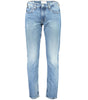 Calvin Klein Blue Cotton Jeans & Pant