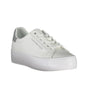 Calvin Klein White Polyester Sneaker