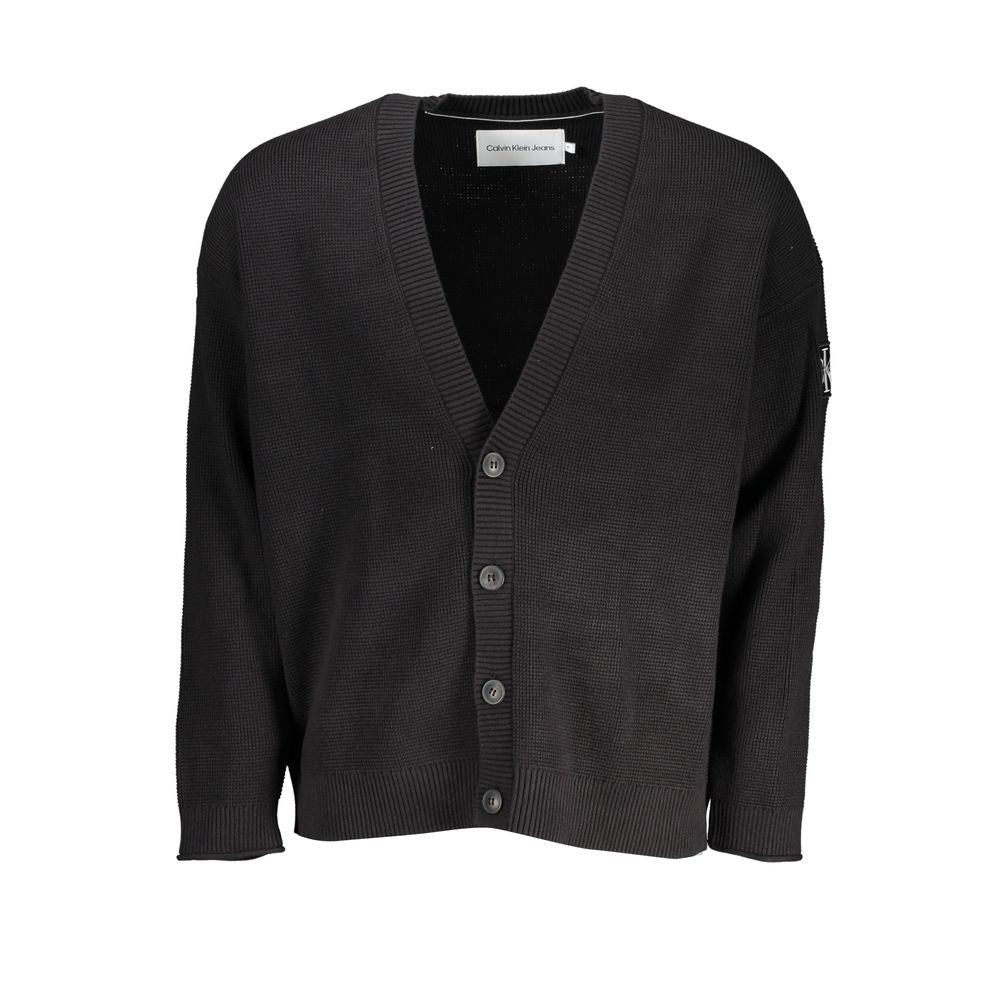 Pull en coton noir Calvin Klein
