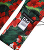 Dolce &amp; Gabbana Multicolor Floral Silk Skinny Neck Wrap Scarf