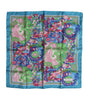 Dolce &amp; Gabbana Multicolor Floral Print Square Foulard Scarf