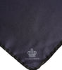 Foulard carré en soie bleu DG Crown pour homme Dolce & Gabbana