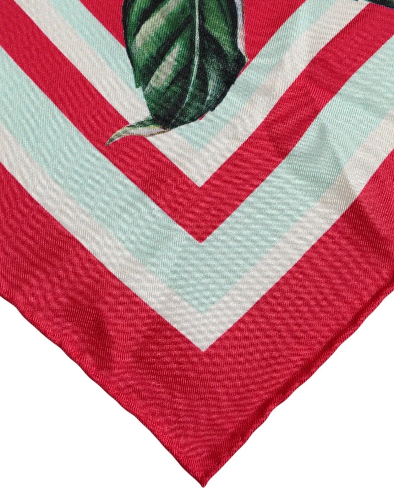 Dolce &amp; Gabbana Multicolor Floral Modal Square Foulard Scarf