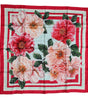 Dolce &amp; Gabbana Multicolor Floral Modal Square Foulard Scarf