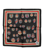 Foulard carré en soie multicolore Dolce & Gabbana pour homme
