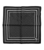 Dolce & Gabbana Black White Polka Dot Men Foulard Scarf
