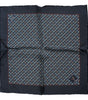 Dolce & Gabbana Blue Cocktail Silk Square Foulard Scarf