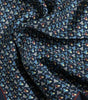 Dolce & Gabbana Blue Cocktail Silk Square Foulard Scarf